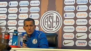 Conferencia de prensa ‘Pipi’ Romagnoli SanLorenzo 11 Huracan LigaProf2024 [upl. by Hamil]