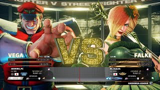 AKIHIRO Bison vs Zabeth Falke：AKIHIRO（ベガ）vs ザベス（ファルケ） [upl. by Dash]