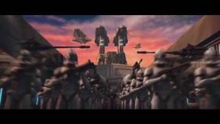 Star Wars The Clone Wars  Captain Rex amp Cut Lawquane vs commando droids 1080p [upl. by Ornstead]