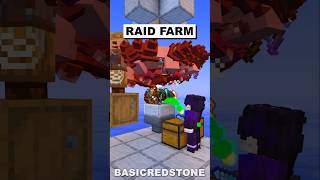 Raid Farm in Minecraft minecraft shorts [upl. by Chas]