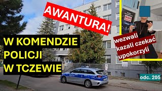 W tczewskiej komendzie Policji doszło do absurdalnego braku poszanowania obywatela Upokorzyli 205 [upl. by Anilram]