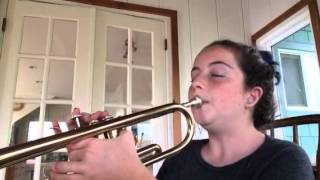 How to play Taps on Trumpet 👍EASY👍 [upl. by Dobrinsky]