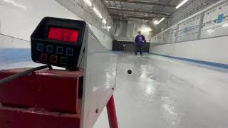 GOALIES POINT OF VIEW SEEING PUCKS 40 MPH TO 90’s MPH [upl. by Colis]