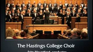 Josquin El Grillo The Hastings College Choir [upl. by Gass131]