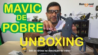 UNBOXING DRONE EACHINE E58 [upl. by Ariait]