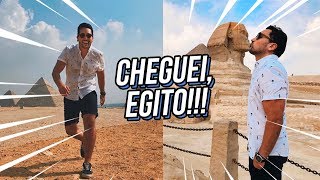 QUEM FEZ AS PIRÂMIDES do EGITO O QUE tem DENTRO  VLOG 1  Estevam Pelo Mundo [upl. by Regina679]