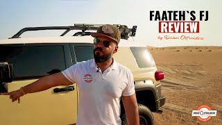 Faatehs Toyota FJ Review  OFFROAD Driving  DUBAI OFFROADERS [upl. by Arved4]