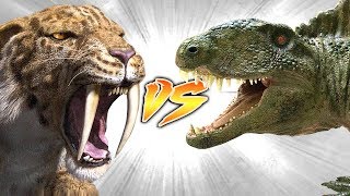 SMILODON VS DIMETRODON Who Would Win [upl. by Duffy]