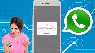 COMO BLOQUEAR O ACESSO AO WHATSAPP PELO TOUCH ID iphone 2019 [upl. by Ellenrahs732]