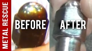 How To Remove Rust From Rusty Lug Nuts [upl. by Corliss]