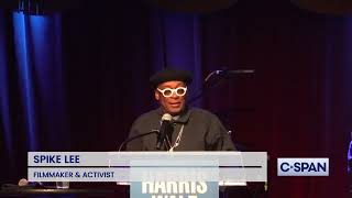 SPIKE LEE campaigns with Doug Emhoff for Kamala Harris in Brooklyn NY FULL REMARKS 9192024 [upl. by Aynahs]