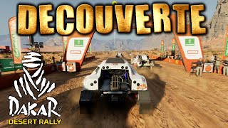 Dakar Desert Rally Cest trop bien  Découverte Gameplay FR [upl. by Enellij36]