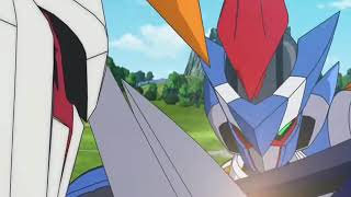 Danball Senki W Ban VS Hiro [upl. by Yanej742]