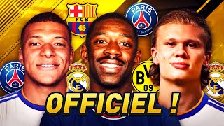 LES NOUVEAUX GROS TRANSFERTS DU MERCATO HIVERNAL 2022 [upl. by Nwahsar]