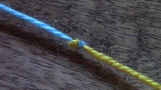 Haken  tutorial 246 De magische knoop of weversknoop [upl. by Devehcoy579]