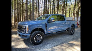 2023 Ford F350 Tremor High output Diesel 500HP 1200 tq 400 mile MPG loop highway drive impressions [upl. by Zucker]