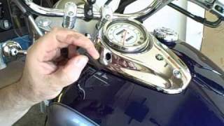 How To Install an Odometer Knob on a 650 VStar [upl. by Asyle237]