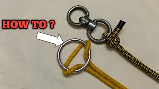 Learn The 2 Amazing Mostly Use Knot Skill in everyday life Knots factory [upl. by Mitchel]