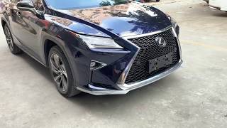 20162019 Lexus RX200t 350 450h Convert to FSport Style Grille Splitter Diffuser [upl. by Martelle437]