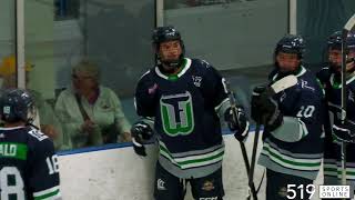 PJHL  Wingham Ironmen vs Fergus Whalers [upl. by Wheaton190]