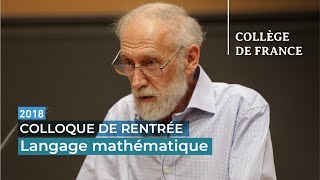 Langage mathématique  Alain Connes [upl. by Barnes]