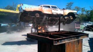 Harris Auto Salvage  Crushing Season 2011  Part 1 [upl. by Papert]