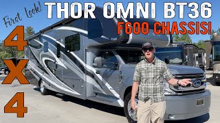 FIRST LOOK 2022 Thor Omni BT36 4x4  F600 Chassis [upl. by Carson]