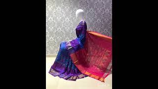 soft silk sarees Contrast blouseRedey to ship [upl. by Loleta]