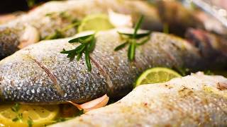 How to bake whole fish  Branzino [upl. by Nue]