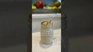 Vanilla Peanut Butter Protein Shake  Syntha6 Protein Powder  capcut Protein capcuttutorial [upl. by Adnylem493]