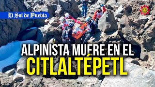 Alpinista rescatada del Pico de Orizaba pierde la vida dos están desaparecidos [upl. by Chelsey598]