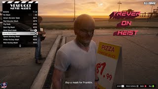 GTA  V GRAND THEFT AUTO 62 TREVOR ON HEIST [upl. by Ardnasxela]