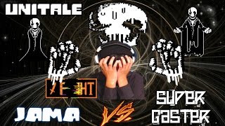 Undertale SUPER GASTER pelea Unitale mod Parte 12  JaimitOP [upl. by Alian]