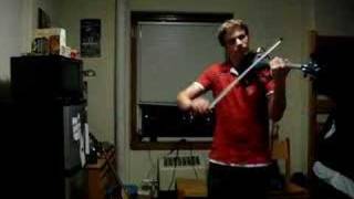 Electric Violin  Metal Distortion  Partita 3 E Major Bach [upl. by Rexanna]