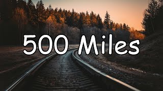 500 Miles  Justin Timberlake  Carey Mulligan amp Stark Sands Lyric Video [upl. by Eelsew649]