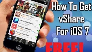 IOS 7712 How To Get Paid Apps for FREE Vshare Update [upl. by Judenberg]