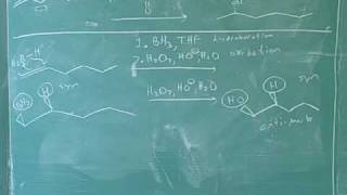 Synthesis of alcohols from alkenes 5 [upl. by Amees]