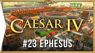 Caesar IV ► 100 Culture on Mission 23 amp Ephesus  Classic Citybuilding HD Campaign Gameplay [upl. by Lubow676]