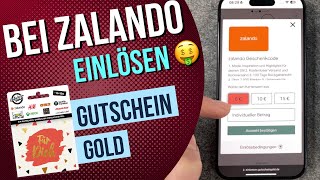 Gutschein GOLD bei Zalando einlösen [upl. by Marylin74]