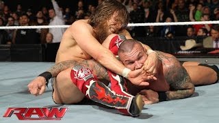 Daniel Bryan vs Randy Orton Raw Dec 16 2013 [upl. by Chirlin]