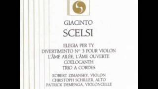 Giacinto Scelsi  LÂme Ailée LÂme Ouverte for violin solo [upl. by Trinity]