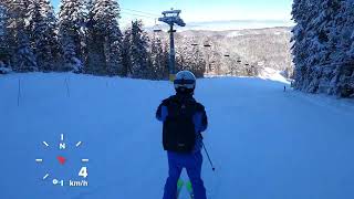 Poiana Brasov  Telescaun Lupului  10 Februarie 2023  GoPro 4K [upl. by Olette]