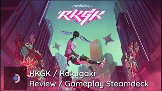 RKGK  Rakugaki Review  Gameplay Steamdeck [upl. by Leihcar]