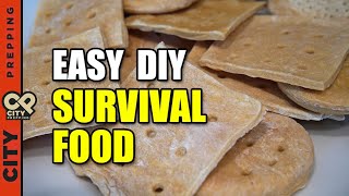 How to Make Hardtack Forever Lasting Bread [upl. by Bashemeth]