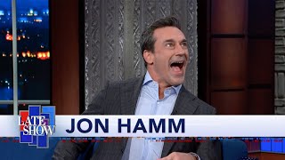 Jon Hamm Met Donald Trump At An SNL Afterparty [upl. by Eilsek]