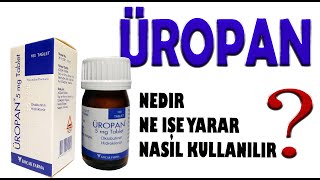 Üropan Tablet Oksibutinin Nedir Niçin Kullanılır Nasıl Kullanılır Yan Etkileri Nelerdir [upl. by Ehrman]