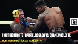 FIGHT HIGHLIGHTS  Gabriel Rosado vs Shane Mosley Jr [upl. by Vijnas]