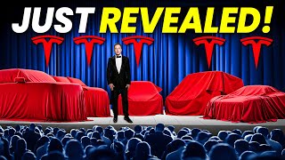 Tesla CEO Elon Musk Reveals 5 New Tesla Models For 2025 amp SHOCKS The Entire Car Industry [upl. by Ydniw471]