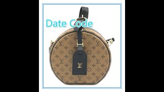 Date Code amp Stamp Louis Vuitton Petite Boite Chapeau Hat Box  LUXCELLENT TV [upl. by Anaujait372]