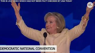 Hillary Clinton 2024 DNC full speech Kamala Harris a fighter to take on Donald Trump [upl. by Templia]